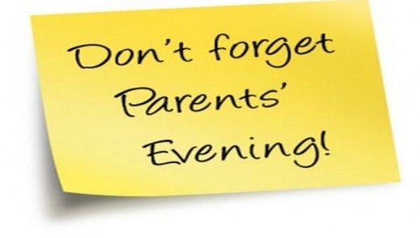 Parents’ Evening 11.02 IMPORTANT