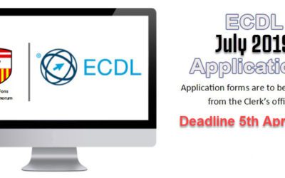 ECDL Applications July 2019