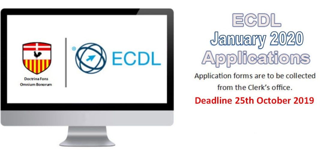 ECDL application January 2020