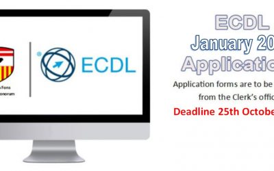 ECDL application January 2020