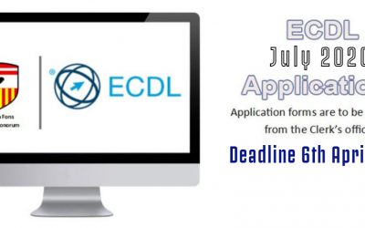 Update: ECDL applications July 2020